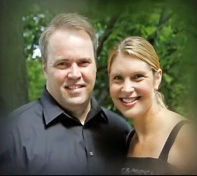 Jessica Kress with her spouse Mike McCarthy